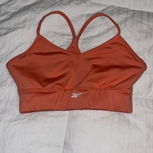Reebok coral sports bra